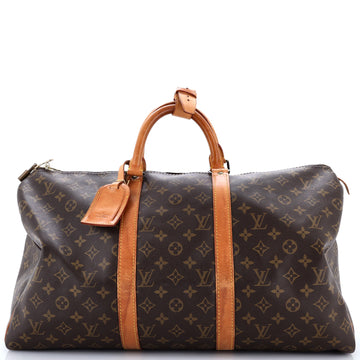 Louis Vuitton Keepall Bag Monogram Canvas 50