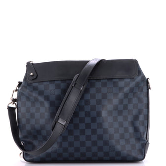 Louis Vuitton Greenwich Messenger Bag Damier Cobalt