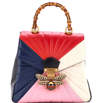 Gucci Queen Margaret Backpack Multicolor Quilted Leather Small