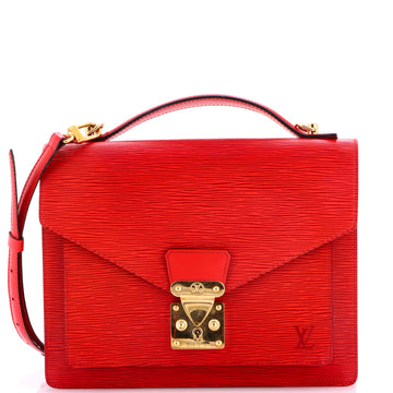 Louis Vuitton Monceau Handbag Epi Leather BB