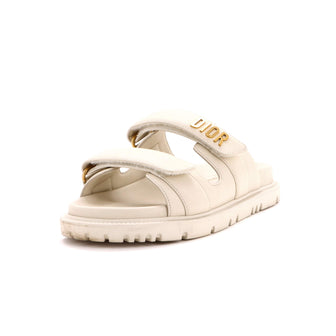 Christian Dior Women's DiorAct Slide Sandals Leather