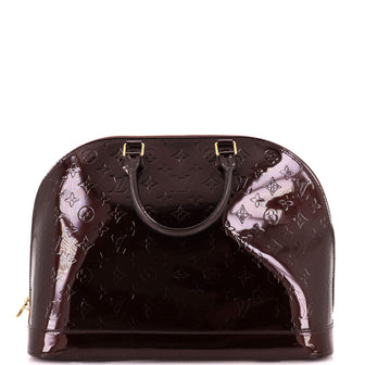Louis Vuitton Alma Handbag Monogram Vernis GM