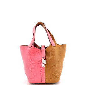 Hermes Casaque Picotin Lock Bag Clemence PM