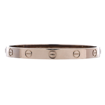 Cartier Love Bracelet 18K White Gold