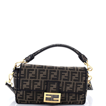 Fendi Baguette NM Bag Zucca Canvas Medium