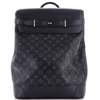 Louis Vuitton Steamer Backpack Monogram Eclipse Canvas