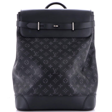 Louis Vuitton Steamer Backpack Monogram Eclipse Canvas