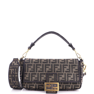 Fendi Baguette NM Bag Zucca Canvas Medium