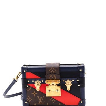 Louis Vuitton Petite Malle Handbag Limited Edition Monogram Canvas