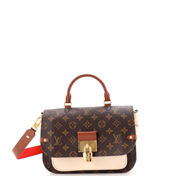 Louis Vuitton Vaugirard Handbag Monogram Canvas with Leather