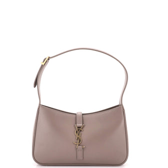 Saint Laurent Le 5 a 7 Hobo Leather Small