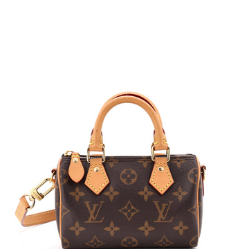 Louis Vuitton Speedy Bandouliere NM Bag Monogram Canvas Nano