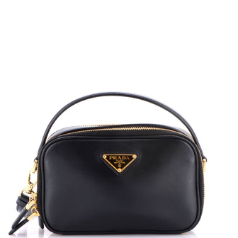 Prada Odette Top Handle Bag Leather Mini