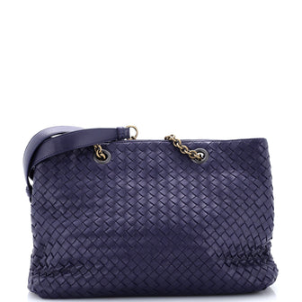 Bottega Veneta Double Chain Tote Intrecciato Nappa Medium