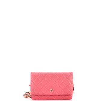 Chanel Wallet on Chain Quilted Caviar