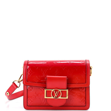 Louis Vuitton Dauphine Shoulder Bag Monogram Vernis Mini