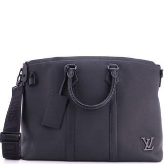 Louis Vuitton Aerogram Lock It Tote Leather