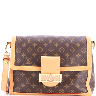 Louis Vuitton Dauphine Soft Shoulder Bag Monogram Canvas GM