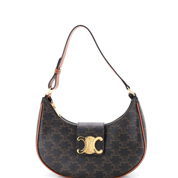 Celine Ava Triomphe Bag Triomphe Coated Canvas