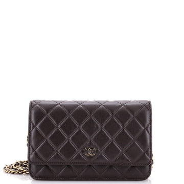 Chanel Wallet on Chain Quilted Lambskin