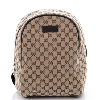 Gucci Zip Around Travel Backpack GG Canvas