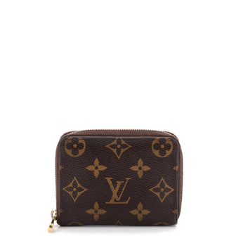 Louis Vuitton Zippy Coin Purse Monogram Canvas