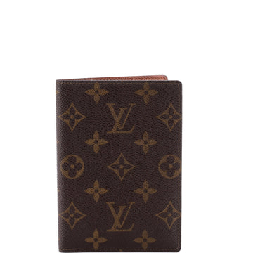 Louis Vuitton Passport Cover Monogram Canvas