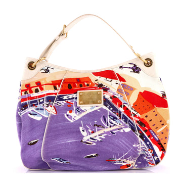 Louis Vuitton Galliera Handbag Riviera Cruise Canvas GM