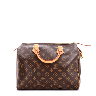 Louis Vuitton Speedy Handbag Monogram Canvas 30