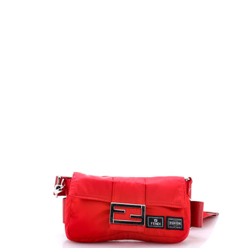 Fendi Porter Baguette Bag Nylon Mini