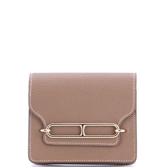Hermes Roulis Slim Wallet Chevre Mysore
