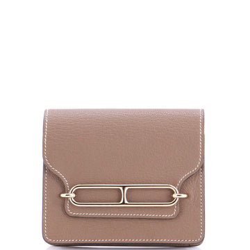 Hermes Roulis Slim Wallet Chevre Mysore