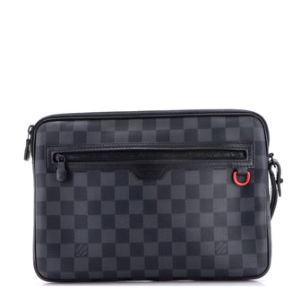 Louis Vuitton Utility Supple Clutch Damier Graphite