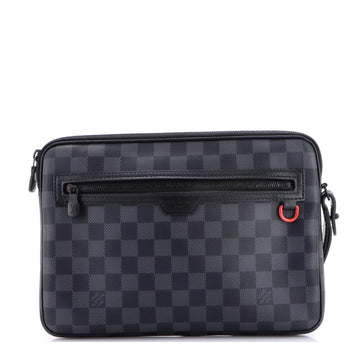 Louis Vuitton Utility Supple Clutch Damier Graphite