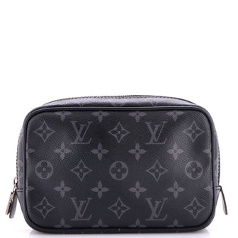 Louis Vuitton Toiletry Pouch Monogram Eclipse Canvas PM