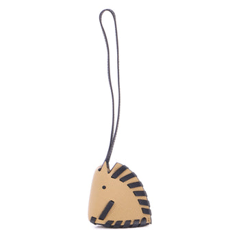 Hermes Cheval Tresse Bag Charm Leather