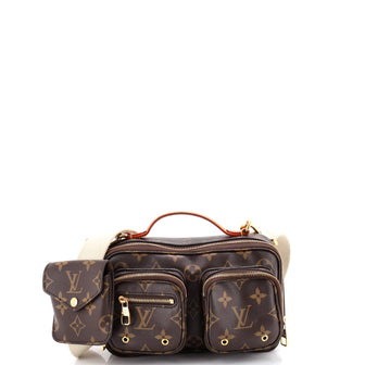 Louis Vuitton Utility Crossbody Bag Monogram Canvas