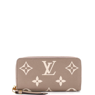 Louis Vuitton Zippy Wallet Bicolor Monogram Empreinte Giant