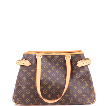 Louis Vuitton Batignolles Handbag Monogram Canvas Horizontal