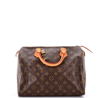 Louis Vuitton Speedy Handbag Monogram Canvas 30