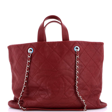 Chanel Timeless Shopping Tote Quilted Caviar Large