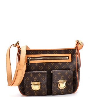 Louis Vuitton Hudson Handbag Monogram Canvas GM