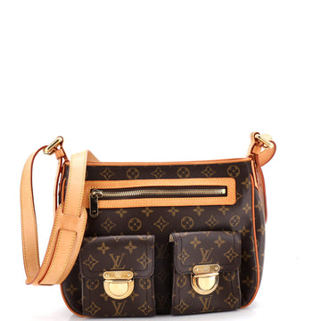Louis Vuitton Hudson Handbag Monogram Canvas GM