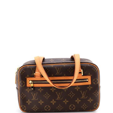 Louis Vuitton Cite Handbag Monogram Canvas MM