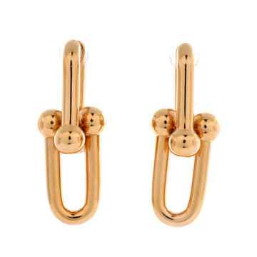Tiffany & Co. Hardwear Link Earrings 18K Rose Gold Large
