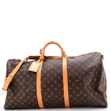 Louis Vuitton Keepall Bandouliere Bag Monogram Canvas 60