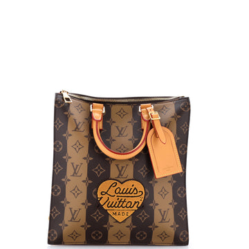 Louis Vuitton Nigo Sac Plat Cross Limited Edition Stripes Monogram Canvas