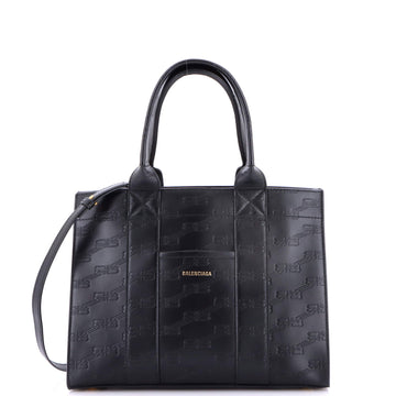 Balenciaga Hardware Tote Embossed Leather Small