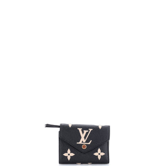 Louis Vuitton Victorine Wallet Bicolor Monogram Empreinte Giant