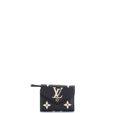 Louis Vuitton Victorine Wallet Bicolor Monogram Empreinte Giant